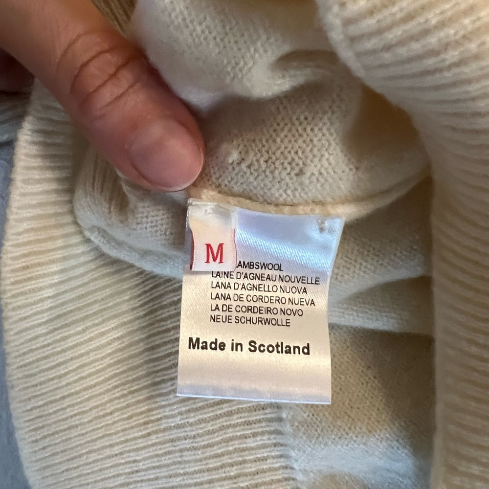 Rowing Blazers US Rowing Sweater, Ivory, Medium - Picture 4 of 5